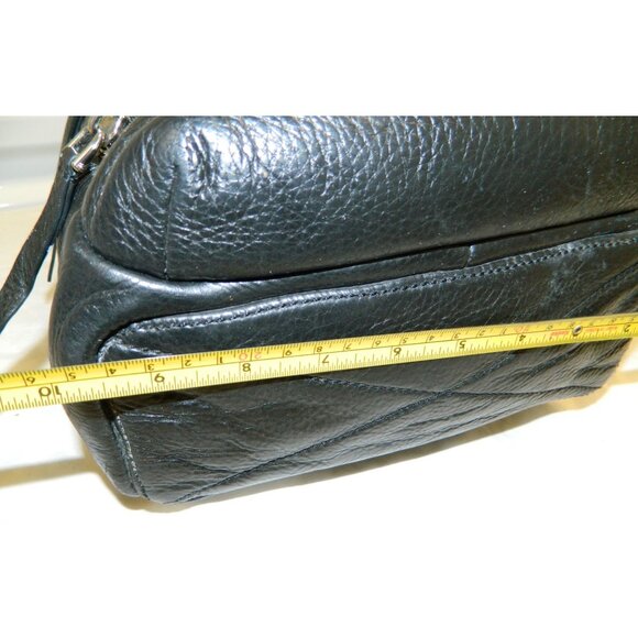 Marc Jacobs Black Leather Backpack Multi Zipper Shoulder Purse Soft Leather 8134 main image 16